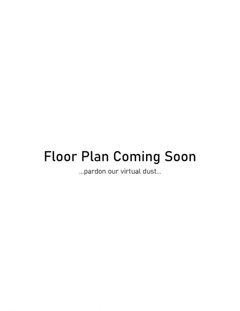 Floor plan for 3 beds, 2 baths, 1100 sqft
